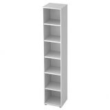 Regal 6 Ordnerh�hen COMFORT | 40 cm breit | Wei� classic