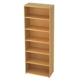 Regal 6 Ordnerh�hen COMFORT | 80 cm breit | Buche