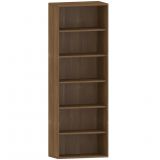 Regal 6 Ordnerh�hen STYLE | 80 cm breit | Nussbaum