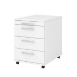 Rollcontainer LIGHT | mit 3 Sch�ben | Wei� classic