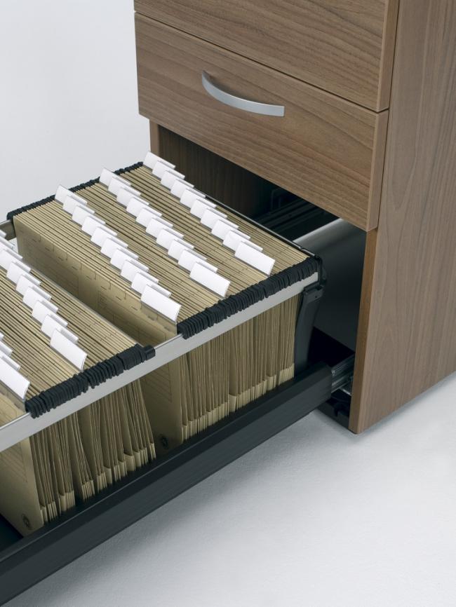 Rollcontainer Mit Hangeregister