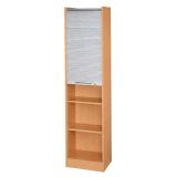 Rollladenschrank CLASSIC 5 Ordnerh�hen | Breite 50 cm | Buche