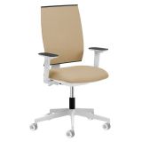 Bürostuhl Drehstuhl EVO | optionale Armlehnen | Bezug Sandy Brown