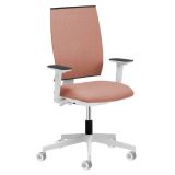 Bürostuhl Drehstuhl EVO | optionale Armlehnen | Bezug Flamingo