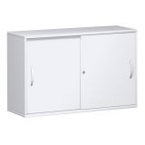 Schiebet�renschrank 2 Ordnerh�hen STYLE | Breite 120 cm | Wei�
