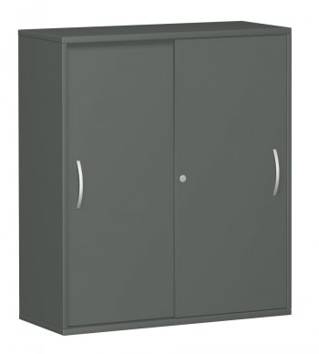 hochwertige Büroschränke mit Schiebetüren | komplett montiert frei Haus