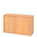 Schiebet�renschrank SMART 2 Ordnerh�hen | Buche/Buche