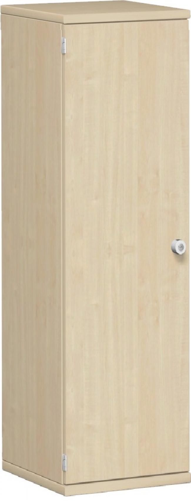 Aktenschrank 3 Ordnerhöhen 40 cm breit, montiert in Ahorn | Buche