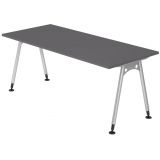 Schreibtisch ALPHA | 180 x 80 cm | Graphit