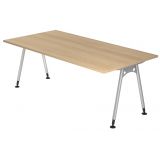 Schreibtisch ALPHA | 200 x 100 cm | Eiche Schreibtisch ALPHA | 200 x 100 cm | Eiche