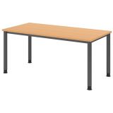 Schreibtisch HERA graphit | 160 x 80 cm | Buche
