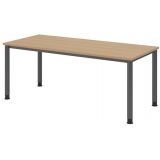 Schreibtisch HERA graphit | 180 x 80 cm | Eiche Schreibtisch HERA graphit | 180 x 80 cm | Eiche