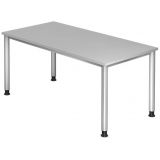 Schreibtisch HERA silver | 160 x 80 cm | Lichtgrau Schreibtisch HERA silver | 160 x 80 cm | Lichtgrau