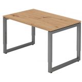 Schreibtisch RESTART | Gestell graphit | 120 x 80 cm | Eiche Rustikal Schreibtisch RESTART | Gestell graphit | 120 x 80 cm | Eiche Rustikal