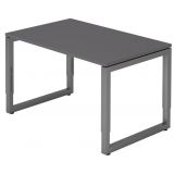 Schreibtisch RESTART | Gestell graphit | 120 x 80 cm | Graphit Schreibtisch RESTART | Gestell graphit | 120 x 80 cm | Graphit