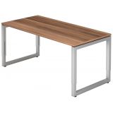 Schreibtisch RESTART | Gestell silber | 160 x 80 cm | Eiche Schreibtisch RESTART | Gestell silber | 160 x 80 cm | Eiche