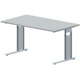 Schreibtisch STYLE | 140 x 80 cm | Hellgrau Schreibtisch STYLE | 140 x 80 cm | Hellgrau