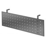 Sichtblende @classic f�r Schreibtischbreite 120 cm | graphit