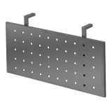 Sichtblende @classic f�r Schreibtischbreite 80 cm | graphit