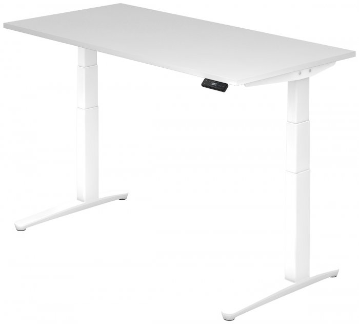 elektrisch höhenverstellbarer Schreibtisch 160x80 cm von 65-130 cm