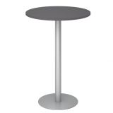 Stehtisch Rundtisch @classic | Ø 80 cm | Gestell silber | Platte Graphit Stehtisch Rundtisch @classic | Ø 80 cm | Gestell silber | Platte Graphit