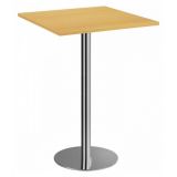 Stehtisch @classic | 80 x 80 cm | Gestell chrom | Platte Lichtgrau Stehtisch @classic | 80 x 80 cm | Gestell chrom | Platte Lichtgrau