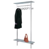 Wandgarderobe Mod. ELYSEE | Gestell silber Wandgarderobe Mod. ELYSEE | Gestell silber