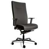 XXL Bürostuhl MILANO | belastbar bis 180 kg | Stoff schwarz XXL Bürostuhl MILANO | belastbar bis 180 kg | Stoff schwarz